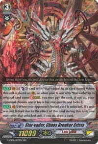 Star-vader, Chaos Breaker Crisis - G-CB06: Rondeau of Chaos and Salvation - Cardfight Vanguard card