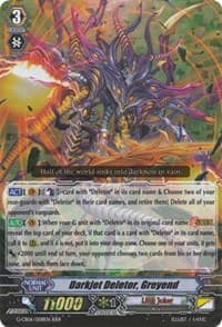 Darkjet Deletor, Greyend - G-CB06: Rondeau of Chaos and Salvation - Cardfight Vanguard card
