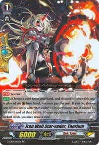 Iron Wall Star-vader, Thorium - G-CB06: Rondeau of Chaos and Salvation - Cardfight Vanguard card