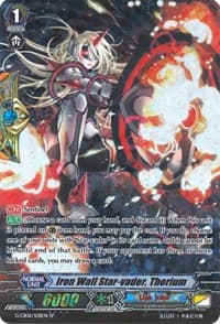 Iron Wall Star-vader, Thorium (SP) - G-CB06: Rondeau of Chaos and Salvation - Cardfight Vanguard card