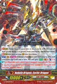 Nebula Dragon, Cyclic Dragon - G-CB06: Rondeau of Chaos and Salvation - Cardfight Vanguard card