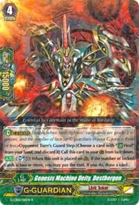 Genesis Machine Deity, Desthergen - G-CB06: Rondeau of Chaos and Salvation - Cardfight Vanguard card