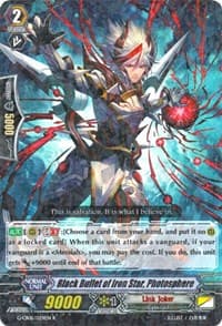 Black Bullet of Iron Star, Photosphere - G-CB06: Rondeau of Chaos and Salvation - Cardfight Vanguard card