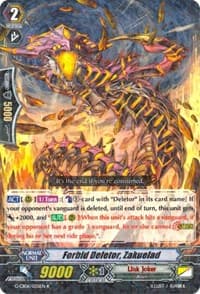 Forbid Deletor, Zakuelad - G-CB06: Rondeau of Chaos and Salvation - Cardfight Vanguard card