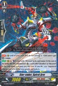 Star-vader, Spiral Arm - G-CB06: Rondeau of Chaos and Salvation - Cardfight Vanguard card