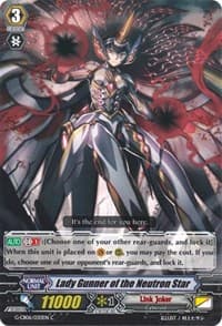 Lady Gunner of the Neutron Star - G-CB06: Rondeau of Chaos and Salvation - Cardfight Vanguard card