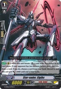 Star-vader, Elgibs - G-CB06: Rondeau of Chaos and Salvation - Cardfight Vanguard card