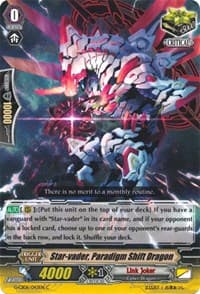 Star-vader, Paradigm Shift Dragon - G-CB06: Rondeau of Chaos and Salvation - Cardfight Vanguard card