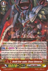 Death Star-vader, Chaos Universe - G-CB06: Rondeau of Chaos and Salvation - Cardfight Vanguard card