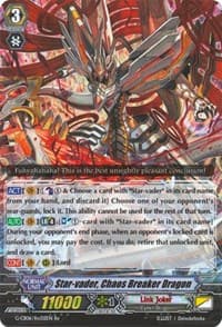 Star-vader, Chaos Breaker Dragon - G-CB06: Rondeau of Chaos and Salvation - Cardfight Vanguard card