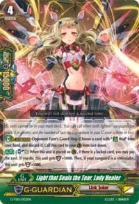 Light that Seals the Tear, Lady Healer - G-TD15: Messiah Dragon of Rebirth - Cardfight Vanguard card