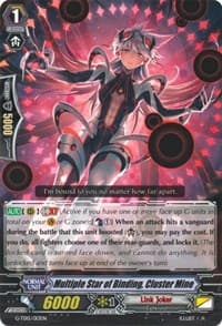 Multiple Star of Binding, Cluster Mine - G-TD15: Messiah Dragon of Rebirth - Cardfight Vanguard card