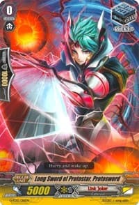 Long Sword of Protostar, Protosword - G-TD15: Messiah Dragon of Rebirth - Cardfight Vanguard card