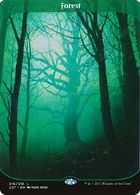Forest - Unstable - Magic: The Gathering card