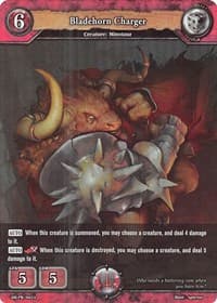 Bladehorn Charger - PR Cards - Dragoborne card