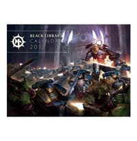 2018 Black Library Calendar - Warhammer Game Accessories - Warhammer Game Accessories card