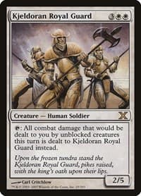 Kjeldoran Royal Guard - 10th Edition - Magic: The Gathering card