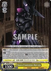 Beacon of Counterattack, Black Lotus - Accel World -Infinite Burst- - Weiss Schwarz card