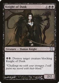 Knight of Dusk - 10th Edition - Magic: The Gathering card