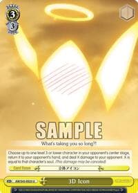3D Icon - Accel World -Infinite Burst- - Weiss Schwarz card
