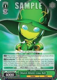 "Watch Witch" Lime Bell - Accel World -Infinite Burst- - Weiss Schwarz card