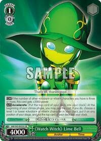 "Watch Witch" Lime Bell (SR) - Accel World -Infinite Burst- - Weiss Schwarz card