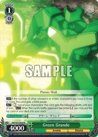 Green Grande - Accel World -Infinite Burst- - Weiss Schwarz card