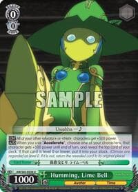 Humming, Lime Bell - Accel World -Infinite Burst- - Weiss Schwarz card