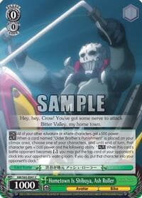 Hometown Is Shibuya, Ash Roller - Accel World -Infinite Burst- - Weiss Schwarz card