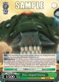 Disc-shaped Enemy - Accel World -Infinite Burst- - Weiss Schwarz card