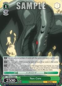 Nox Core - Accel World -Infinite Burst- - Weiss Schwarz card