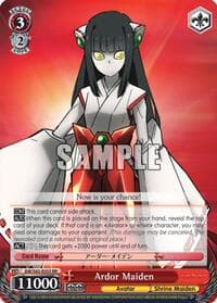 Ardor Maiden - Accel World -Infinite Burst- - Weiss Schwarz card