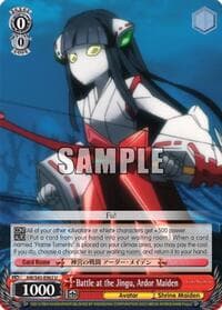 Battle at the Jingu, Ardor Maiden - Accel World -Infinite Burst- - Weiss Schwarz card