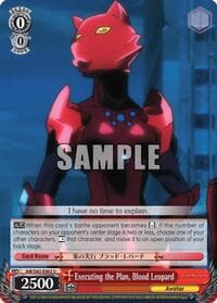 Executing the Plan, Blood Leopard - Accel World -Infinite Burst- - Weiss Schwarz card