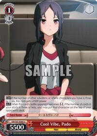 Cool Vibe, Pado - Accel World -Infinite Burst- - Weiss Schwarz card