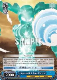 "Aquamatic" Aqua Current - Accel World -Infinite Burst- - Weiss Schwarz card