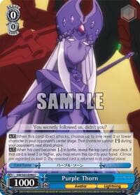 Purple Thorn - Accel World -Infinite Burst- - Weiss Schwarz card
