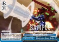 Lightning Cyan Spike - Accel World -Infinite Burst- - Weiss Schwarz card