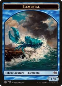 Elemental Token - Duel Decks: Merfolk vs. Goblins - Magic: The Gathering card