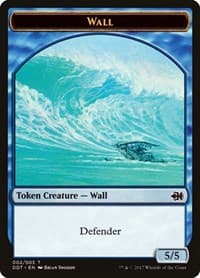 Wall Token - Duel Decks: Merfolk vs. Goblins - Magic: The Gathering card