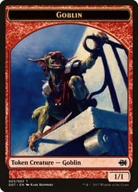 Goblin Token - Duel Decks: Merfolk vs. Goblins - Magic: The Gathering card