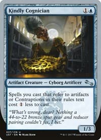 Kindly Cognician - Unstable - Magic: The Gathering card