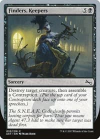 Finders, Keepers - Unstable - Magic: The Gathering card