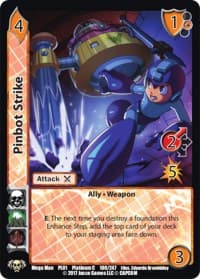 Pinbot Strike - Capcom Platinum Series - UniVersus card