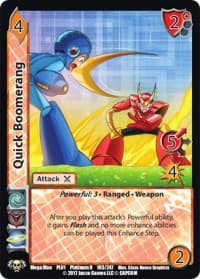 Quick Boomerang - Capcom Platinum Series - UniVersus card