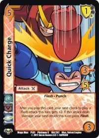 Quick Charge - Capcom Platinum Series - UniVersus card