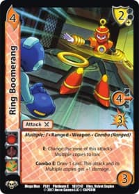 Ring Boomerang - Capcom Platinum Series - UniVersus card