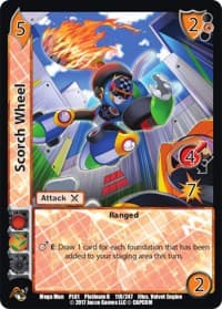 Scorch Wheel - Capcom Platinum Series - UniVersus card