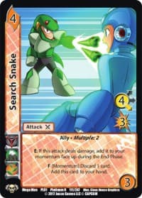 Search Snake - Capcom Platinum Series - UniVersus card