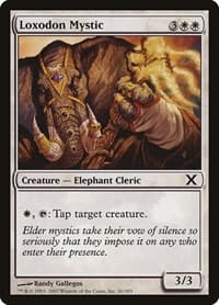Loxodon Mystic - 10th Edition - Magic: The Gathering card
